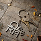 Spiritual keyring featuring Lord Shiva image
