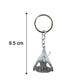 Mahadev religious keychain in durable metal finish