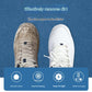 Close-up of shoe cleaning wipe on dark surface