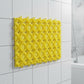 Anti-slip textured massage mat designed for safe bathroom use