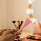 Silicone spatula tool for applying face cream hygienically