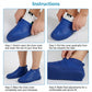 Rain shoe cover sole detail showing textured non-slip surface