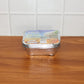 Aluminium food container filled with cooked meal ready for transport
