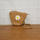 Portable stylish jute bag for casual outings