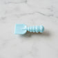 Mini hair clips from multiple angles showing design