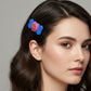 Playful cartoon smiley candy hair clip for girls and women