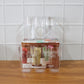 Transparent Smoothie Glass Set – 6 Durable 300ml Tumblers