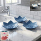Lotus blossom soap holder dish for bathroom and sink