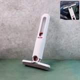 2-in-1 silicone wiper with long handle, ideal for windows and car windshields.
