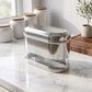 Kitchen storage jar - Supermom stainless steel oval canister