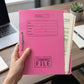 Sturdy office file organizer with smooth finish