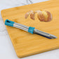 Side view of Apex stainless steel kitchen vegetable peeler