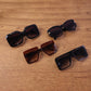Wearing sunglasses for daily outdoor activities