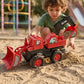 Kids digger truck toy for construction play