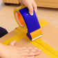 Ergonomic handheld 45mm tape dispenser for packaging tasks