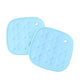 Stack of two silicone heat-resistant cup coasters for multipurpose use