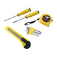 Durable compact tool set for home repairs and DIY projects