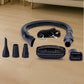 Side angle of Orbit 800W handheld mini vacuum cleaner highlighting compact size