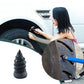 Multiple tire repair rubber plugs for vehicle maintenance