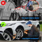Set of pink tire puncture repair nails