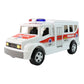 Compact ambulance vehicle toy designed for young children by Funwoods