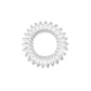 Waterproof and lightweight spiral hair ties for women