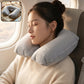 Travel comfort kit including neck pillow, eye mask and earplugs for sleep