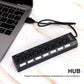 Compact 7 Port USB Hub, ideal for decluttering your workspace.