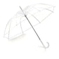 Bubble style transparent dome canopy design providing full rain coverage