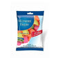 Bright multicolour Naphthalene Balls in a 100g pack for effective moth control.
