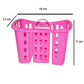 Compact toothbrush holder designed to save space, holding razors and facial cleansers.