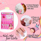 Multiple tools from the Gamevana DIY nail art kit for intricate designs.