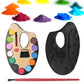 Open Non-Toxic Watercolor Set displaying the bright, blendable shades.