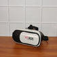 Comparison between VR BOX Virtual Reality 3D Glasses Headset and smartphone size