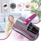 Side view of the sleek low noise handheld vacuum cleaner.