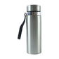Hot and cold beverage flask for travel and outdoor use