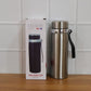 Double wall insulated steel flask for hot and cold drinks