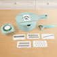  multi-use chopping and grating kitchen gadget set