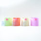 White bathroom organizer cup for toothbrushes and accessories