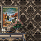 Peel and stick wallpaper roll used for easy home decoration