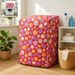 Waterproof washing machine cover protecting front load machine sized 82x60 cm
