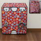 Full zipper enclosure on waterproof washing machine cover for easy access