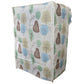 Decorative cartoon pattern adding charm to the PEVA washing machine cover.