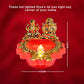 Safe and flameless decorative LED diya for home and temple décor