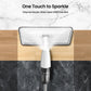 Floor cleaning spray mop with microfiber pad for quick home cleaning