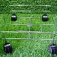 Durable stainless steel kitchen organizer, perfect for oil bottles and spice jars.