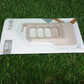 Durable single door hook for use in bathroom, kitchen, bedroom, or office.