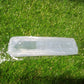 Full view of the clear remote pouch cover, highlighting its protective finish.