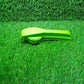 Simple view of the plastic citrus juicer, ready for everyday kitchen tasks.