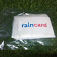 Raincoat card used outdoors providing waterproof protection during rains